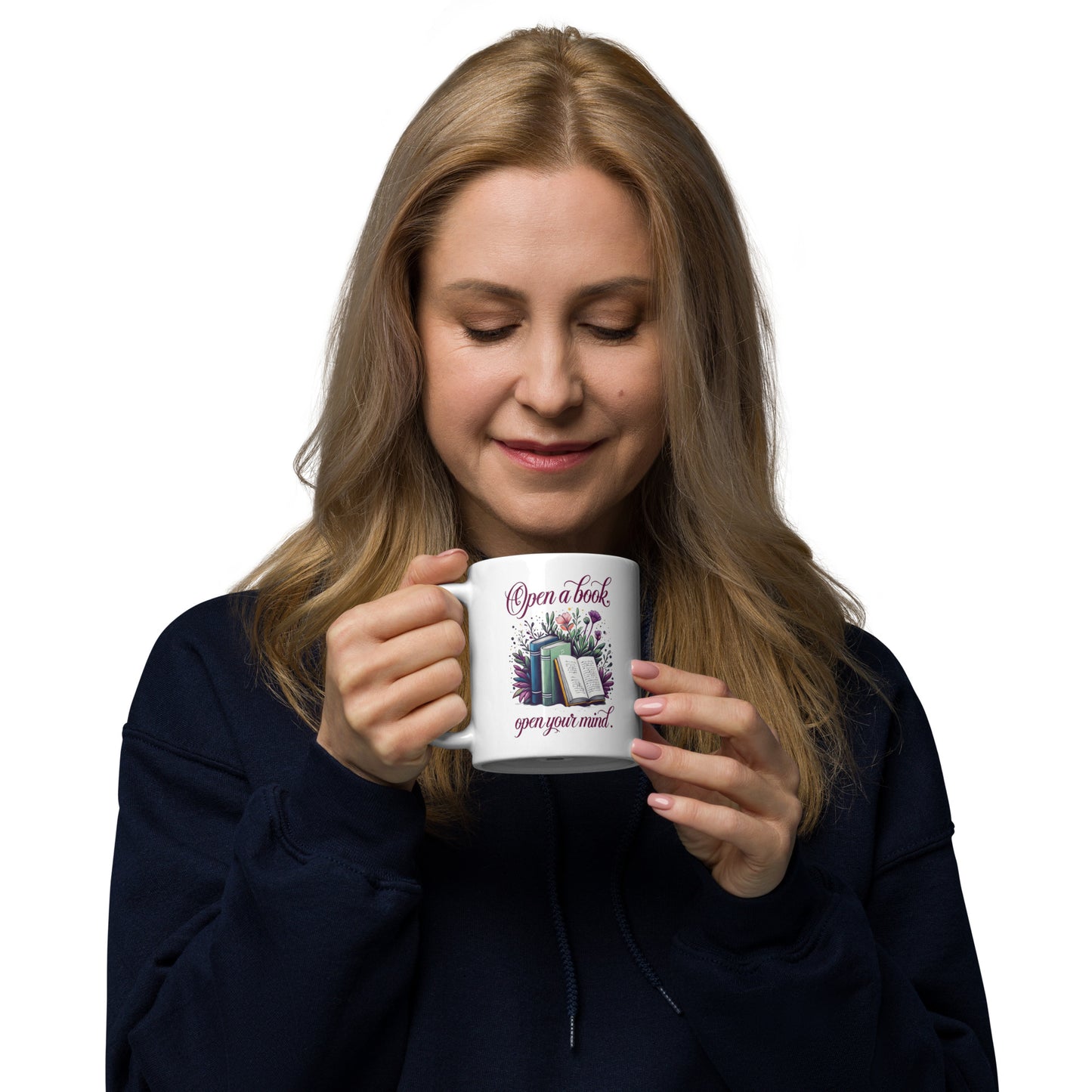 Open a Book, Open Your Mind Mug