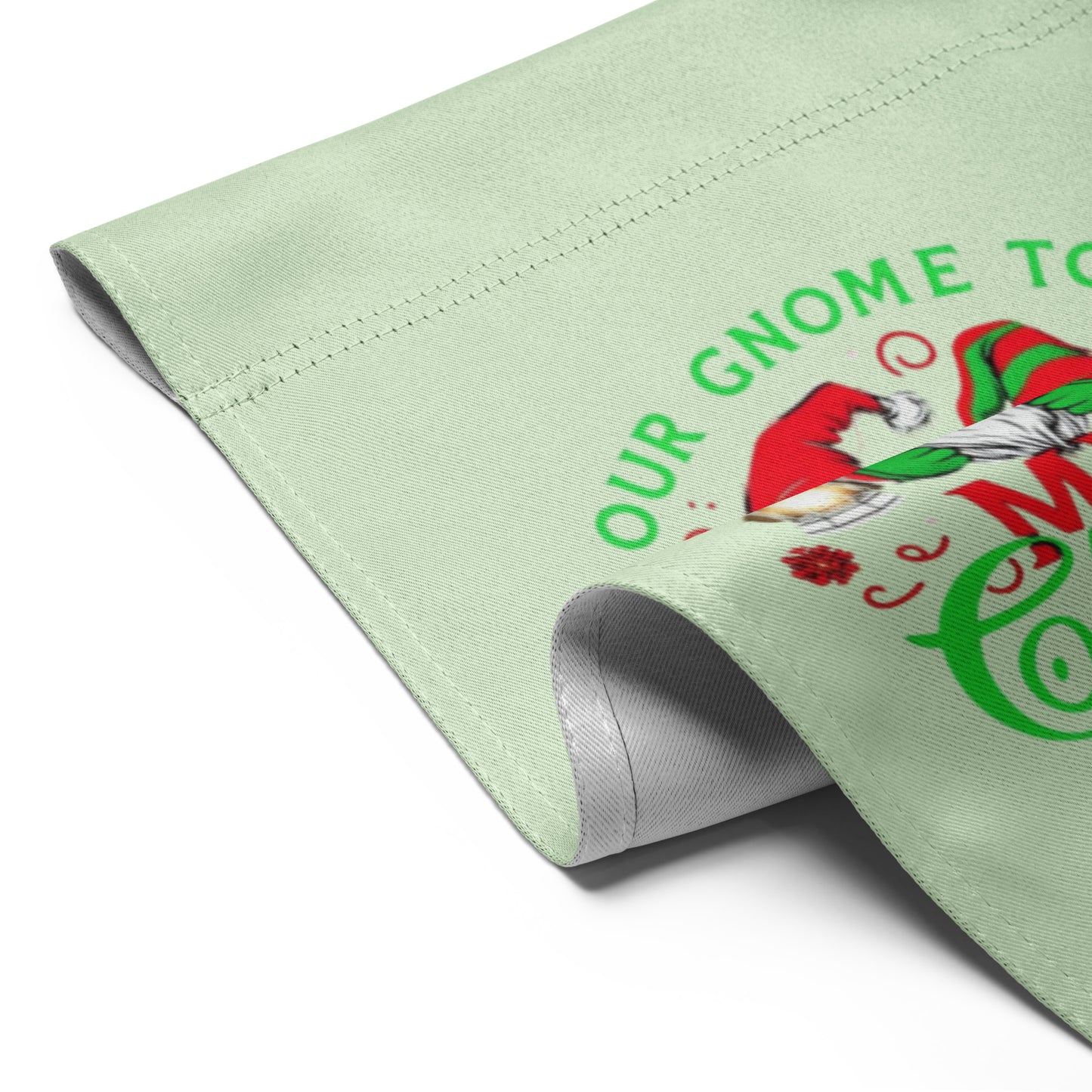 “From Our Gnome to Yours – Merry Christmas” Garden Flag