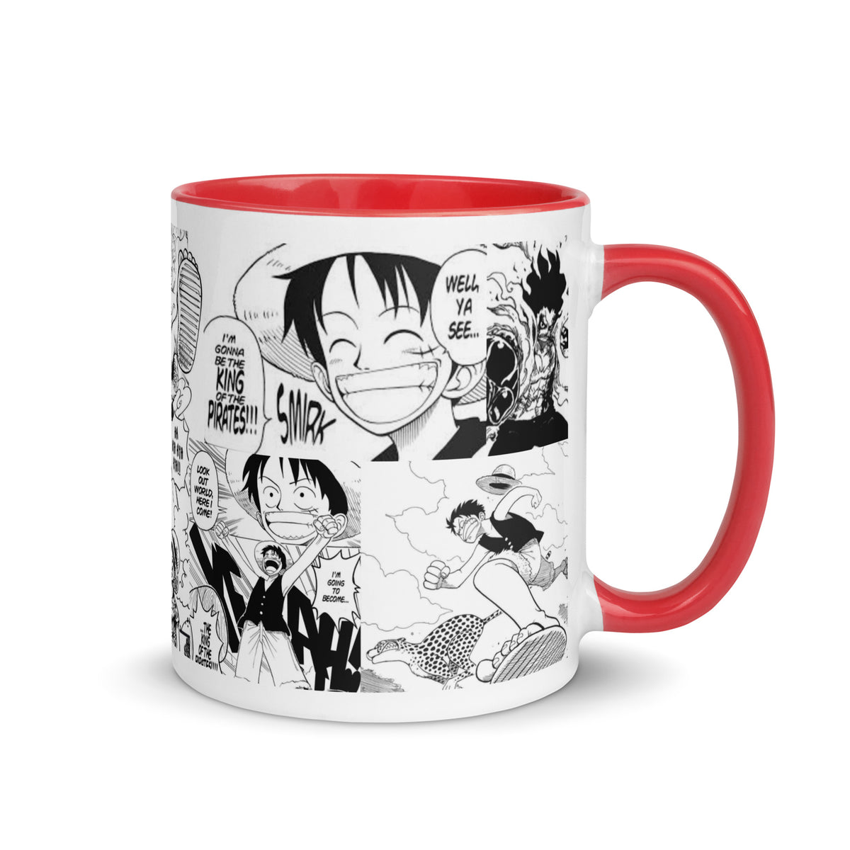 Mug One Piece Luffy Wanted - Tasse Céramique 325ml Officielle, Fabriqué En France