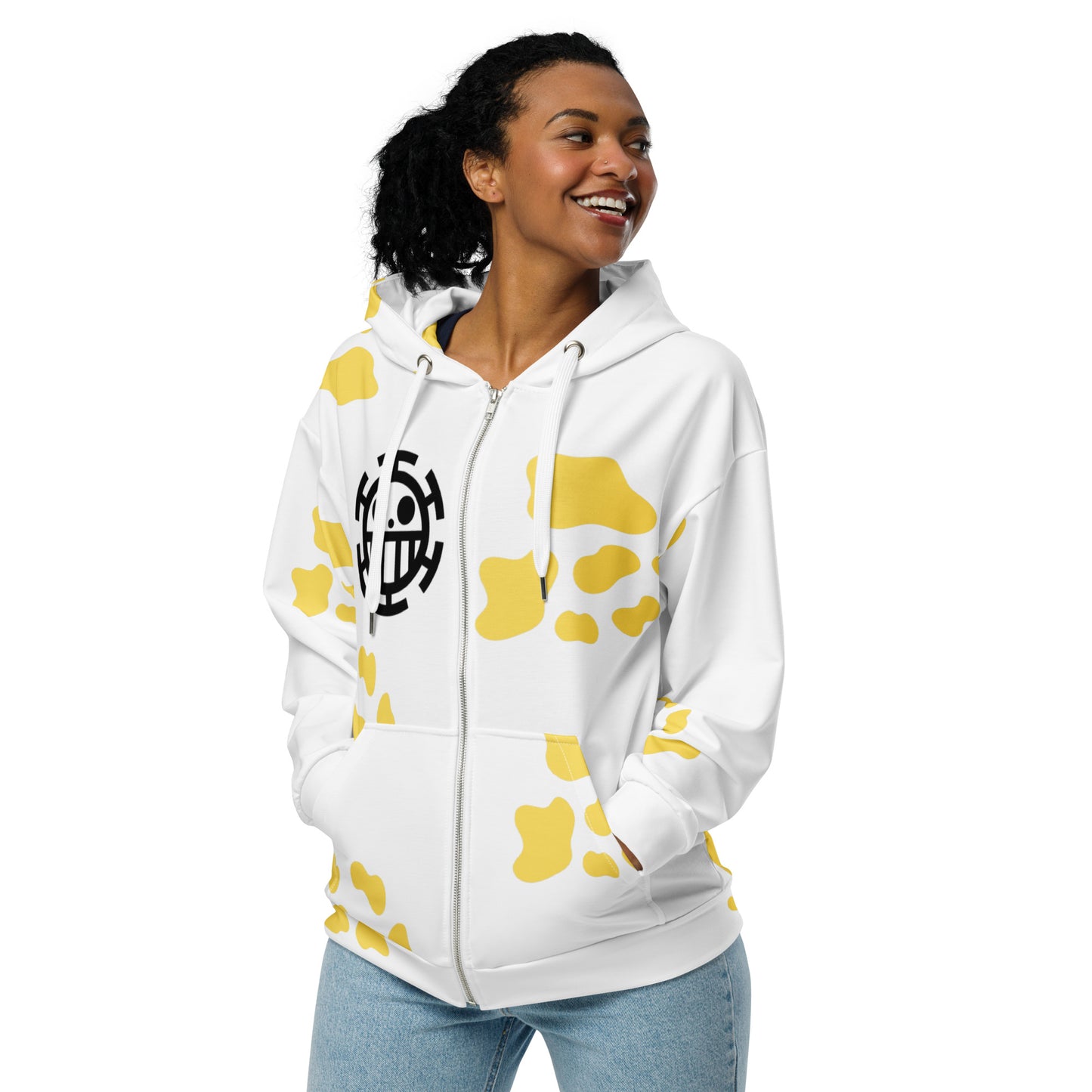 Trafalgar Law One Piece Eco Unisex Zip Hoodie