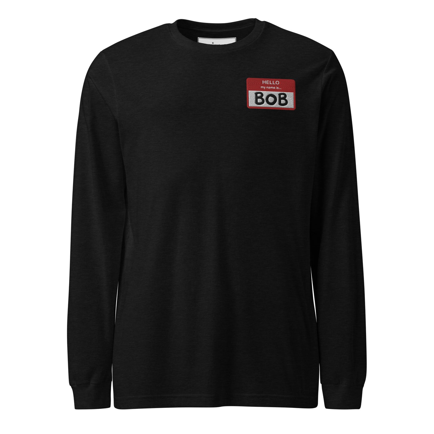 Beetlejuice Bob Name Tag Unisex Long Sleeve T-Shirt