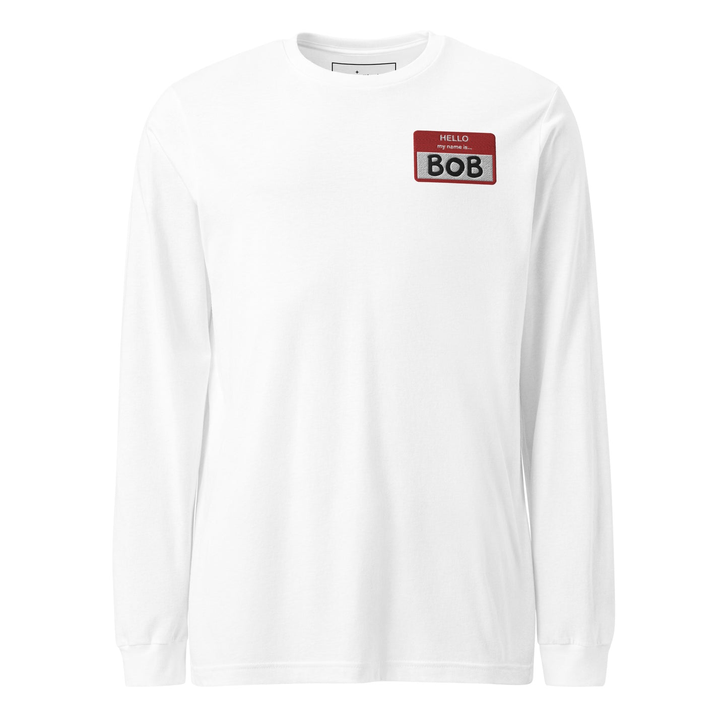 Beetlejuice Bob Name Tag Unisex Long Sleeve T-Shirt